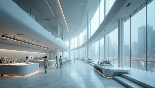 Minimalism Style Science Center Architecture Design Ideas