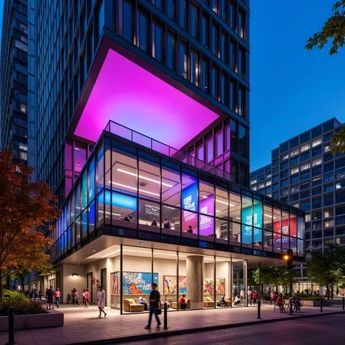 Contemporary Style Youth Center Building Design Ideas