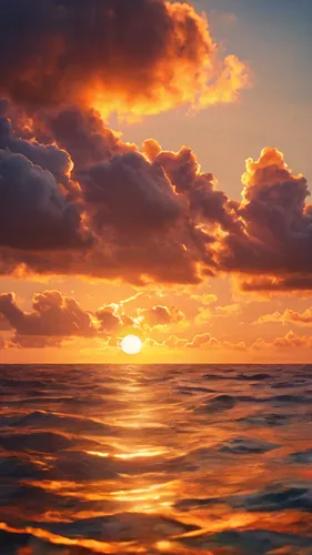 Clouds, close to heaven, at beautiful sunset, the most beautiful scene, in the golden sunset sky, watching the sunset, at sunrise, mysterious environment, sunset, night, looking at the setting sun, se