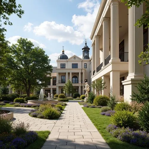 Neoclassical Style Building Architecture Design Ideas