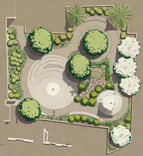 a plan shows how to create an unusual landscape,landscape plan,japanese zen garden,gardens,the old botanical garden,garden design sydney,mini golf course