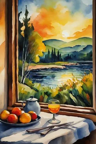 Oil painting style, artistic brushstrokes, vibrant colors, detailed textures, smartphone screen, mobile app interface, elegant fingers, gentle touch, soft lighting, warm atmosphere, modern interior, w
