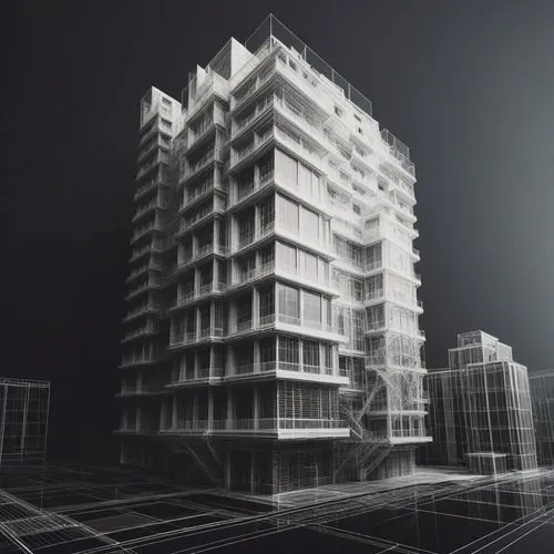 skyscraper inspired by Steven Holl