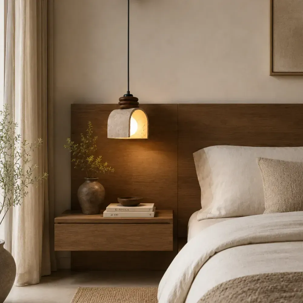 Tavel Stone Pendant Light