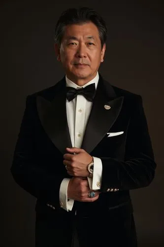 Fashion Model,asian man in tuxedo posing for a portrait,takanohana,kiyosaki,nikkatsu,kriengsak,mitsuharu,tsujimura,Photography,Fashion Photography,Fashion Photography 01