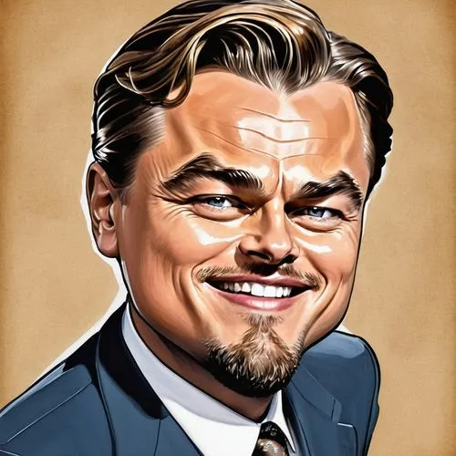 Leonardo DiCaprio,dicaprio,leonardo,offerman,malone,dinklage,bjarke,joakim,malenkov,caricature,nicholson,tuukkanen,linkedin icon,leaupepe,caricaturist,edit icon,speech icon,caricatured,verbinski,wilde