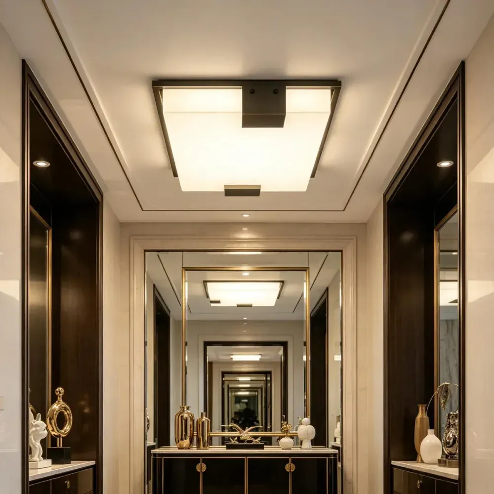 Anter Alabaster Ceiling Light