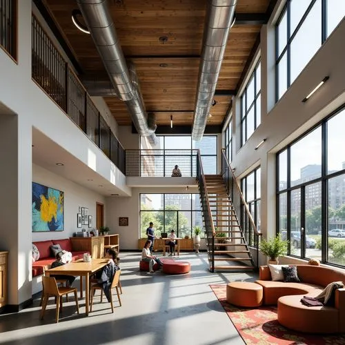 Academic Style Dorms Design Ideas