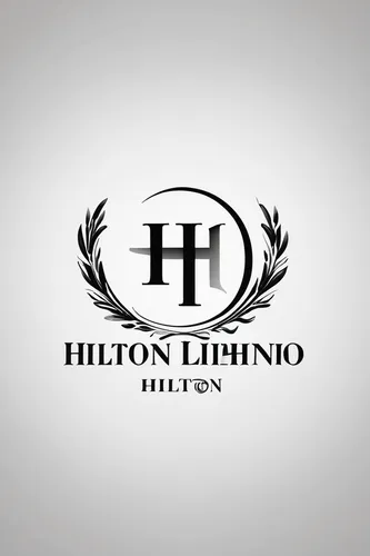 Create a Hilton logo that exudes elegance and sophistication.,lincoln motor company,company logo,lens-style logo,logo header,the logo,logodesign,social logo,logo,logotype,helicon,helios,homes for sale
