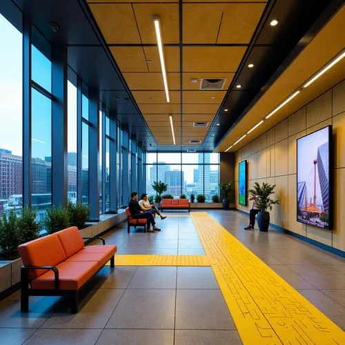 Bus Station Brutalism Style Building Design Ideas