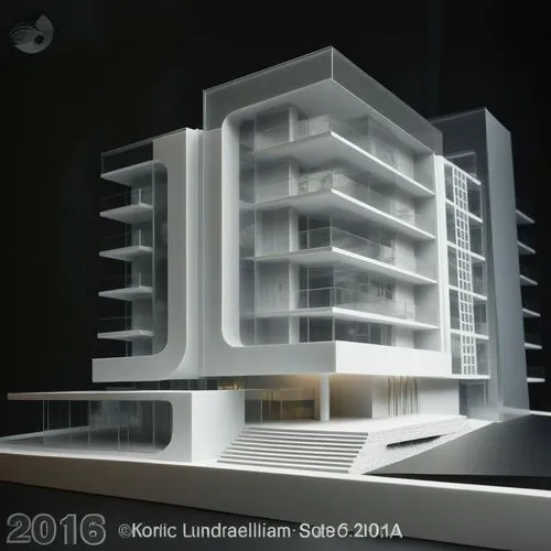 a building made out of a stack of white shelves,lasdun,unbuilt,luoma,kimmelman,renderings,3d rendering,unimodular,habitaciones,vinoly,tschumi,inmobiliaria,multistorey,immobilien,landhaus,residencial,m