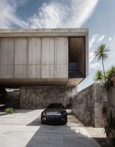 Zaha hadid architecture  style, clarity 70, hyper real  camera,  hyper real  image, sharpness 70, wood & concrete & Iron facade, México site,dunes house,cubic house,exposed concrete,cube house,modern 