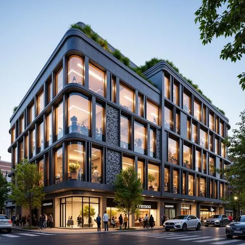 Postmodernism Style Building Design Ideas