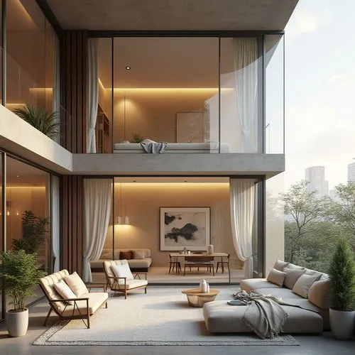 Urban Apartment Brutalism Style Design Ideas