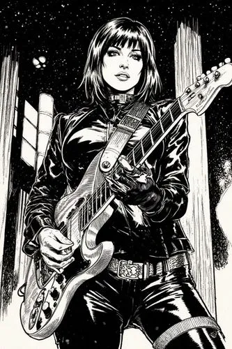 ((COMIC ART|2010 Comic Style|fine lineart), ((NO TEXT))).

atmospheric,
Cecilia (Simon & Garfunkel Cover)

Add a Caption
Styles
1980, Hair Metal, Heavy Rock, Glam Rock, Joan Jett-style,the image of a 