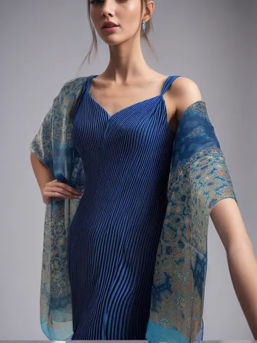 raw silk,mazarine blue,one-piece garment,knitting clothing,woven fabric,drape,sheath dress,sari,evening dress,kimono fabric,blue peacock,garment,fabric,shawl,women's clothing,fabric design,cocktail dr