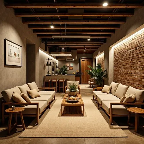 Basement Renaissance Style Building Design Ideas