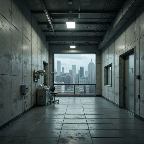 Clinic Brutalism Style Architecture Design Ideas