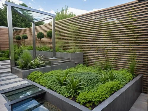 landscape design sydney,garden design sydney,landscape designers sydney,wooden decking,landscaped,roof garden,grass roof,water feature,roof terrace,weatherboards,garden fence,decking,bamboo plants,pla