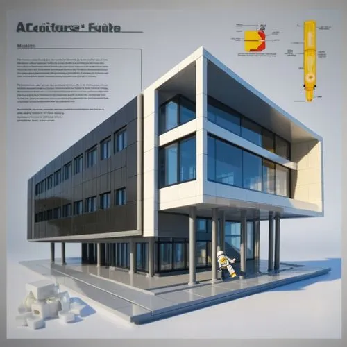 SP+A style architecture, Rendered in style of lego,architektur,architettura,arhitecture,architekten,architectura,kirrarchitecture,arkitekter,passivhaus,archidaily,archi,architraves,zentrale,architectu
