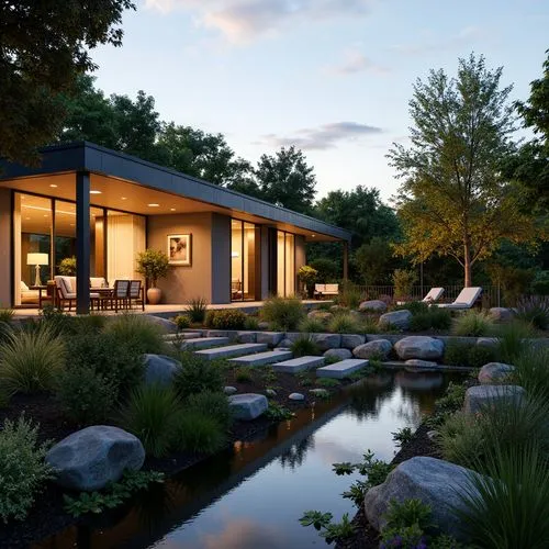Streamline Moderne Style Architecture Design Ideas