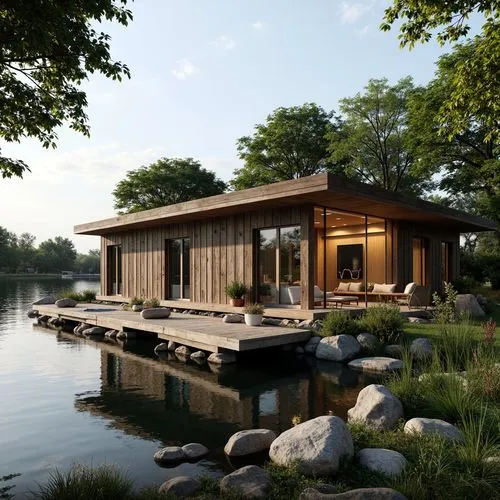 Boathouse Blobitecture Style Park Design Ideas