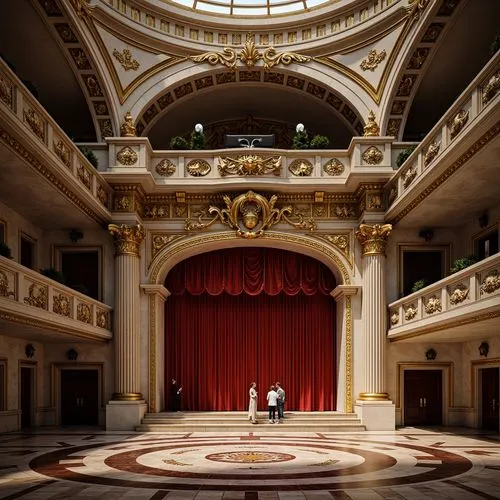 Theater Renaissance Style Architecture Design Ideas