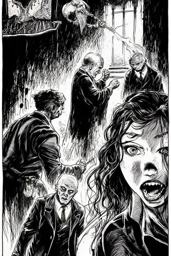 ((COMIC ART|2010 Comic Style|fine lineart), ((NO TEXT))).

atmospheric,
Hier im Ort ist ein Gericht
viel schlimmer als die Vehme
wo man nicht erst ein Urteil spricht
das Leben schenn zu nehmen
Hier wi