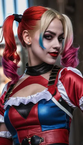 harley quinn of cosplays,harley quinn,harley,birds of prey,cosplay image,harlequin,marvelous,queen of hearts,cosplayer,comic characters,comiccon,toni,body painting,bodypainting,birds of prey-night,bod