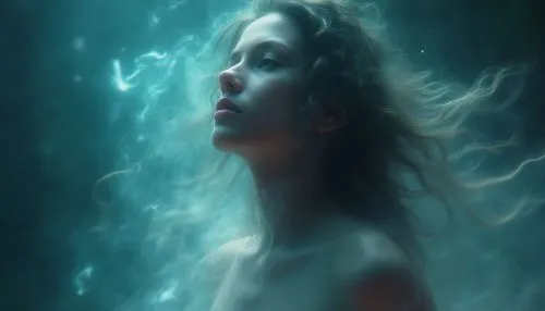 она самовыражается,the woman with long hair is standing in the water,naiad,fathom,submerged,water nymph,underwater background,naiads,submerge,submersed,submersion,underwater,under the water,submerging