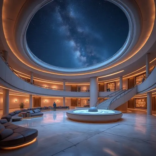 Planetarium Green Architecture Design Ideas