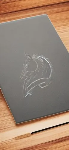make this horse logo modern minimalist, classy and sleek,mousepad,graphics tablet,drawing pad,eagle drawing,writing pad,open notebook,wooden mockup,macbook pro,vector spiral notebook,chromebook,grypho