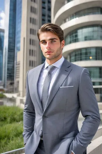 outdoor professional headshots，professional headshots，Sleek Modern Business，man,real estate agent,ceo,stock exchange broker,businessman,men's suit,business man,white-collar worker,stock broker,suit ac