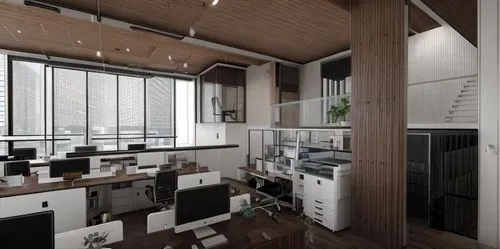 office industrial interior design
,modern office,offices,modern kitchen interior,loft,modern kitchen,penthouse apartment,working space,interior modern design,modern room,creative office,archidaily,con