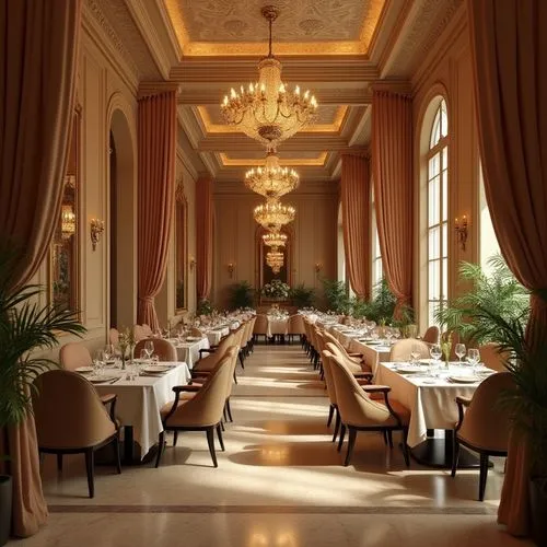 Dining Hall Structuralism Style Building Design Ideas