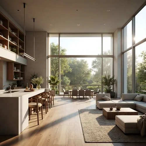 Pavilion International Style Architecture Design Ideas