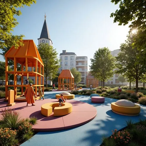 Canyon Kindergarten Academic Style Design Ideas