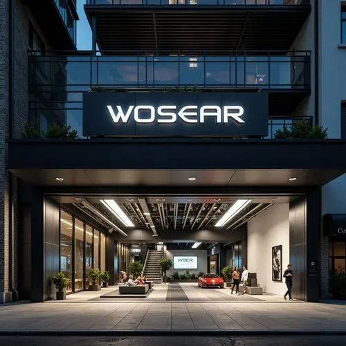 Warehouse High-tech Style Building Design Ideas