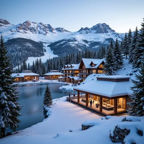 Ski Center Regionalism Style Design Ideas