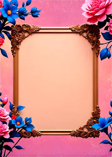 Wallpaper, vintage style, floral pattern, pink and blue colors, subtle texture, soft focus, shallow depth of field, ornate frame, 3/4 composition, warm lighting, cozy atmosphere, realistic rendering, 