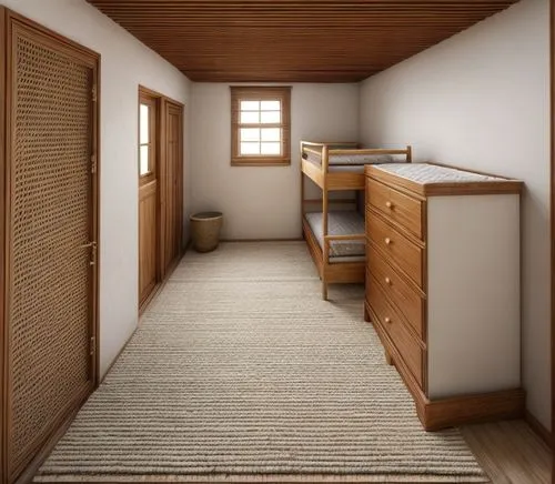furry rug on floor, stuffed animal near bed,japanese-style room,hallway space,laundry room,walk-in closet,3d rendering,boy's room picture,laminate flooring,danish room,assay office in bannack,flooring
