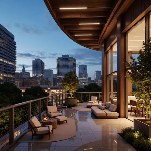 Penthouse Regionalism Style Architecture Design Ideas