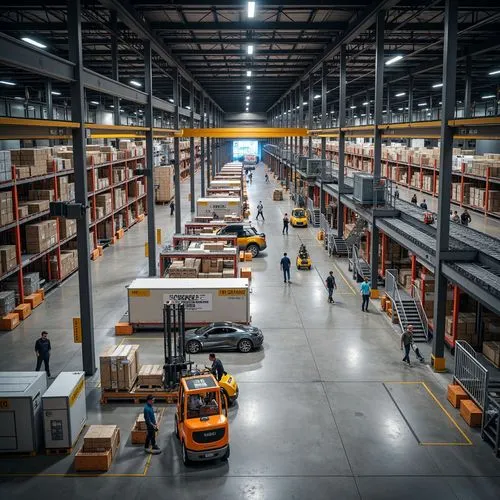 Academic Style Distribution Center Architecture Design Ideas