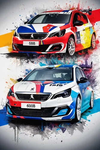 VOITURES DE LEGENDE (567) : PEUGEOT 308 &quot&#x3B;RACING CUP&quot&#x3B; - 2016,3d car wallpaper,motorsports,lancia prisma,auto show zagreb 2018,mégane rs,racing flags,zagreb auto show 2018,race cars,