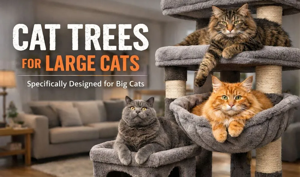 Why Large Cats Need Stronger and Wider Cat Furniture