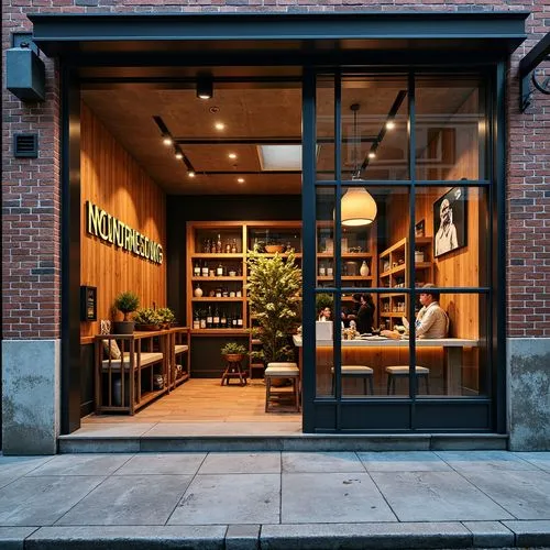 Store Vernacular Architecture Style Design Ideas