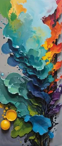 Please provide an in-depth critique of my artwork. Assess the composition, balance, and use of color, discussing how these elements contribute to the overall visual impact. Highlight the strengths and
