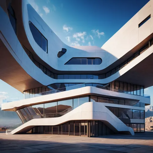 Constructivist Architecture / futuristic building / otherworldly / simple geometric shapes / clean lines / Constructivist Architecture,futuristic art museum,futuristic architecture,autostadt wolfsburg