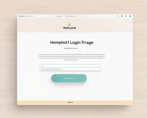 Generate a user-friendly login page for Hemlane,landing page,homepage,webdesign,wordpress design,flat design,web mockup,website design,web design,dribbble,logging,vintage theme,webshop,home page,organ