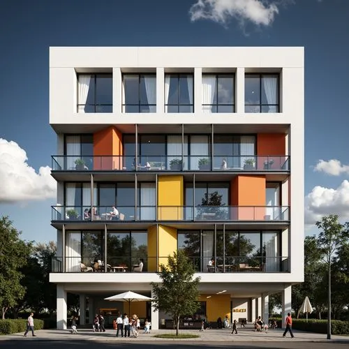 Bauhaus Style Office Buildings Design Ideas